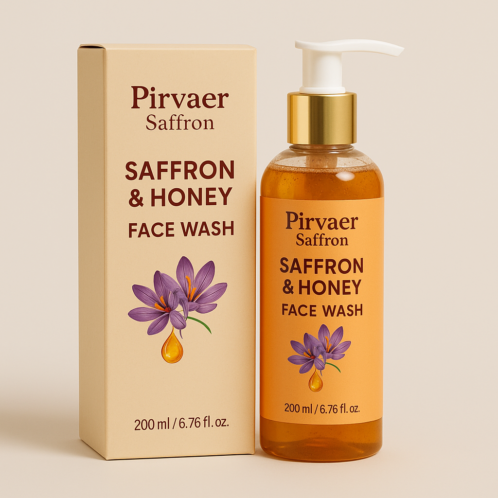Saffron & Honey Facewash 200ml